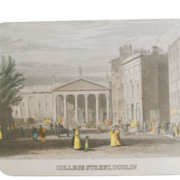 Vtg Set of 4 Lady Clare Dublin Pimpernel coasters- $18 - Picture 5 of 7